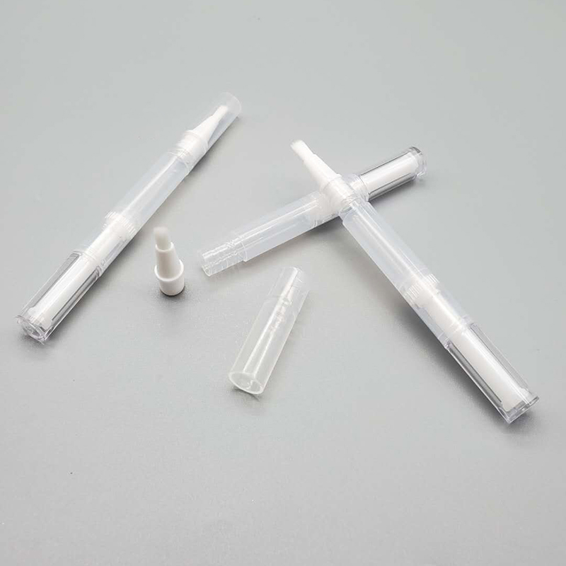 1.5ml 2ml OEM Small Mini Customised Label Logo Pink Gold Metal Twist Container Sustainable Revitalizer Cosmetic Nail Oil Pen