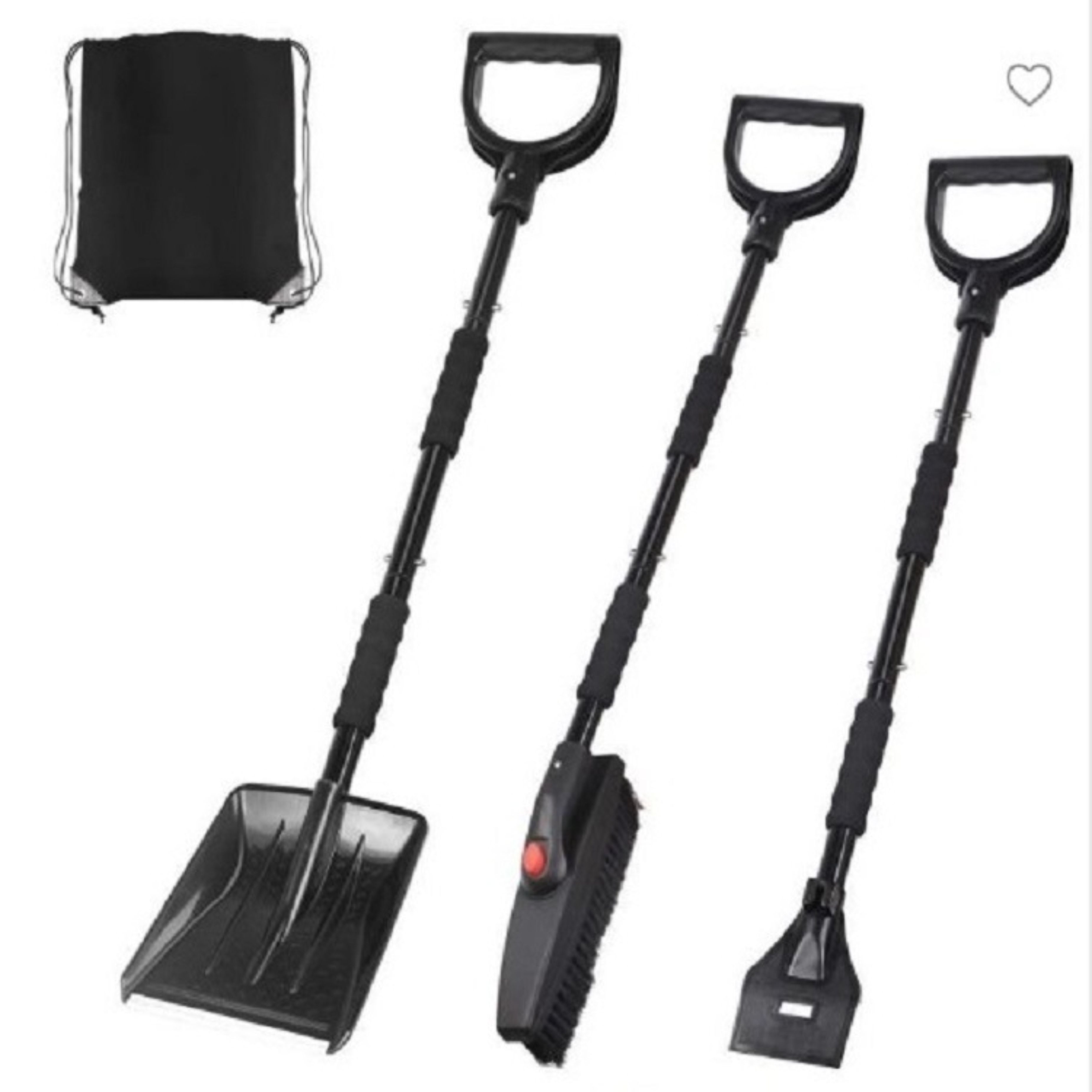JOLECH high quality cleaning tool plastic snow removal shovel for vehicle