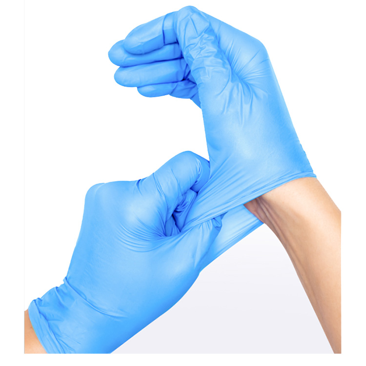 Cheap Powder Free Mitten Powder Free Latex Material Surgical Medical Hospital Use Compound Oil Flex Nitrile Mitten Food
