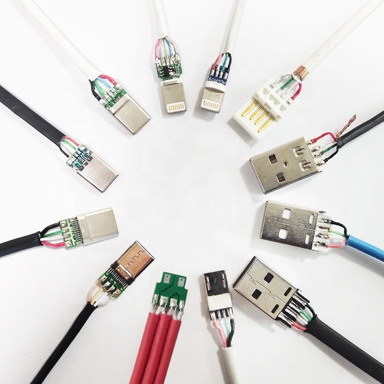 Китайский поставщик, автоматический Usb-коннектор для кабеля передачи данных, машина для производства