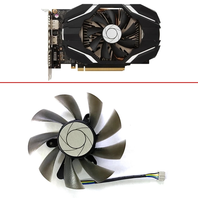 85 мм HA9015H12F-Z 4PIN DIY охлаждающий вентилятор для MSI GeForce GTX1060 OC GTX950 R7 360 2GD5 графика замены вентилятора DIY вентилятора видеокарты