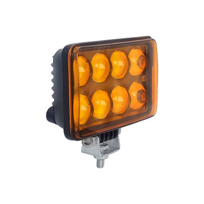 12V 24V 40W 8LED 4'' side light headlight fog light yellow led Spotlight for car truck bus vehicle motorcycle
