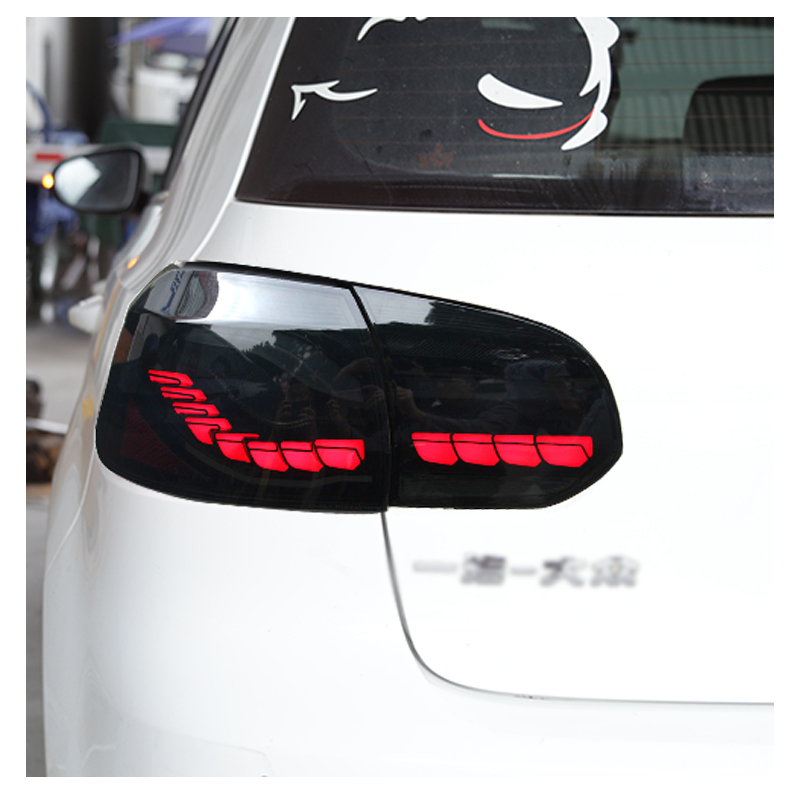 Sequential Tail lights for Volkswagen MK6 2013-2018 Full LED Rear Lamp Assembly With Brake DRL Fog Lights For VW Golf 6