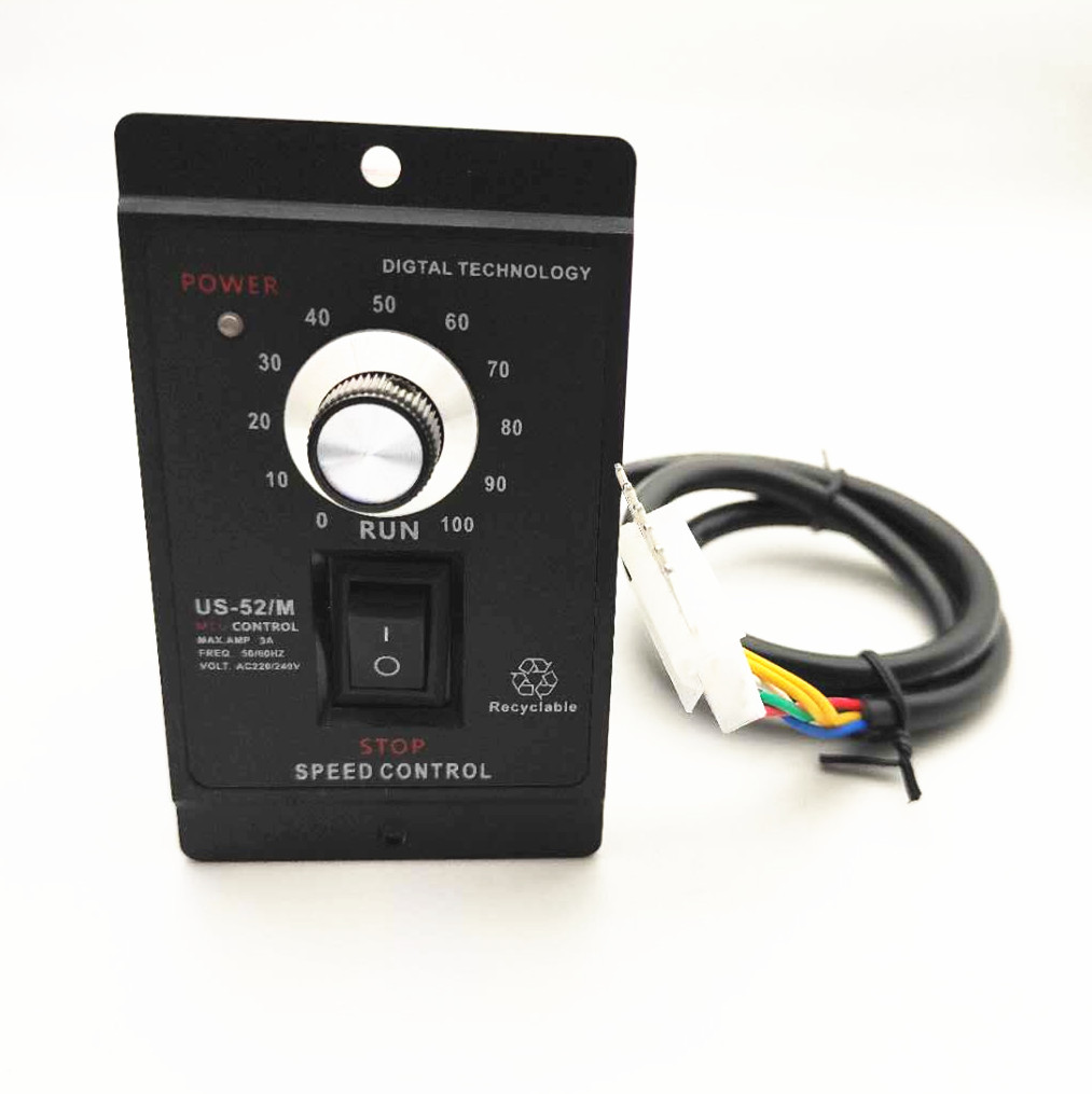 US-52 контроллер скорости двигателя/регулятор 3A 6/120/180/250W/400W 50/60HZ AC 220/250V