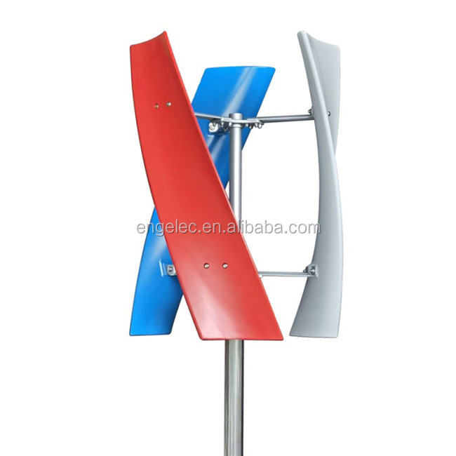 High Quality 300W Vertical Axis Windmill For Home 1.5M/S Fast Start Wind Turbine 300W