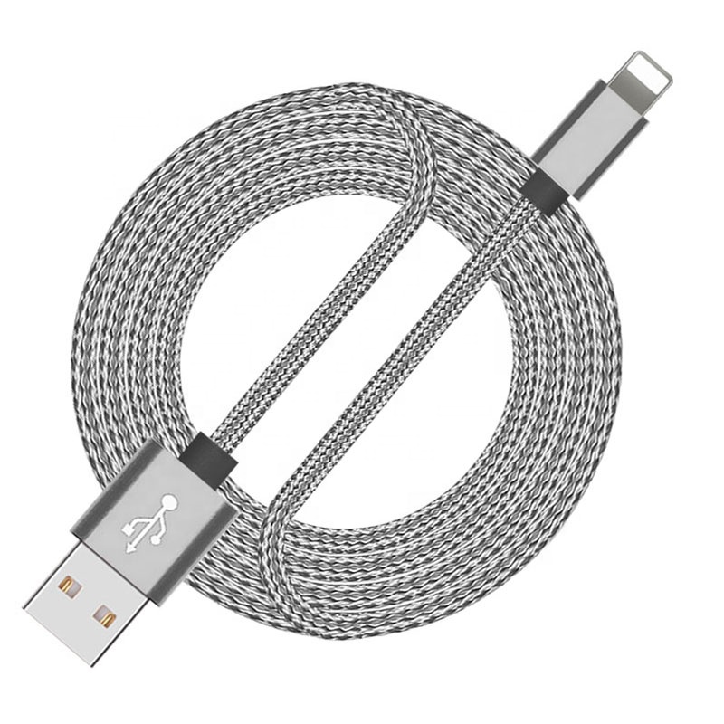 WIK-YT Высокое качество Usb зарядное устройство для iPhone кабель логотип iPhone зарядное устройство кабель длиной 3 м 10 футов 10 ФТ Кабель зарядного устройства