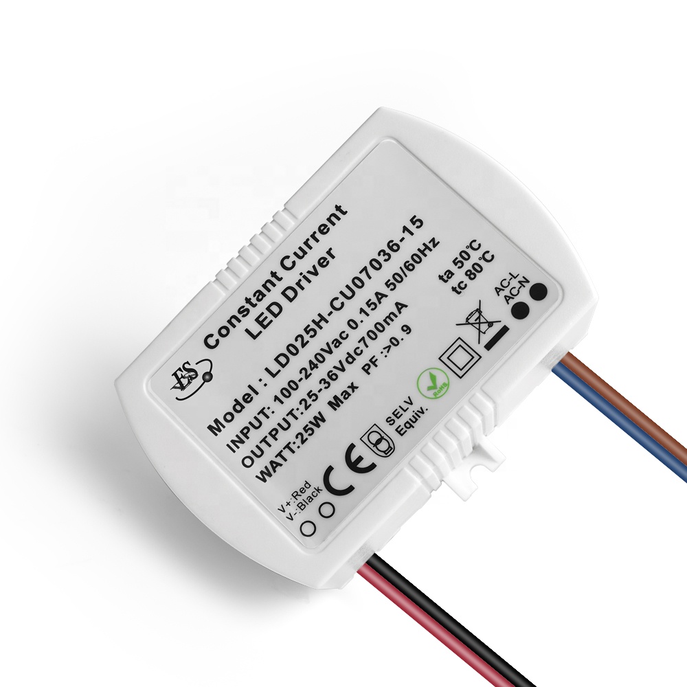 ES CE 10-20V 1200mA 25W AC-DC постоянного тока класс 2 блок питания водонепроницаемый IP65 светодиодный драйвер