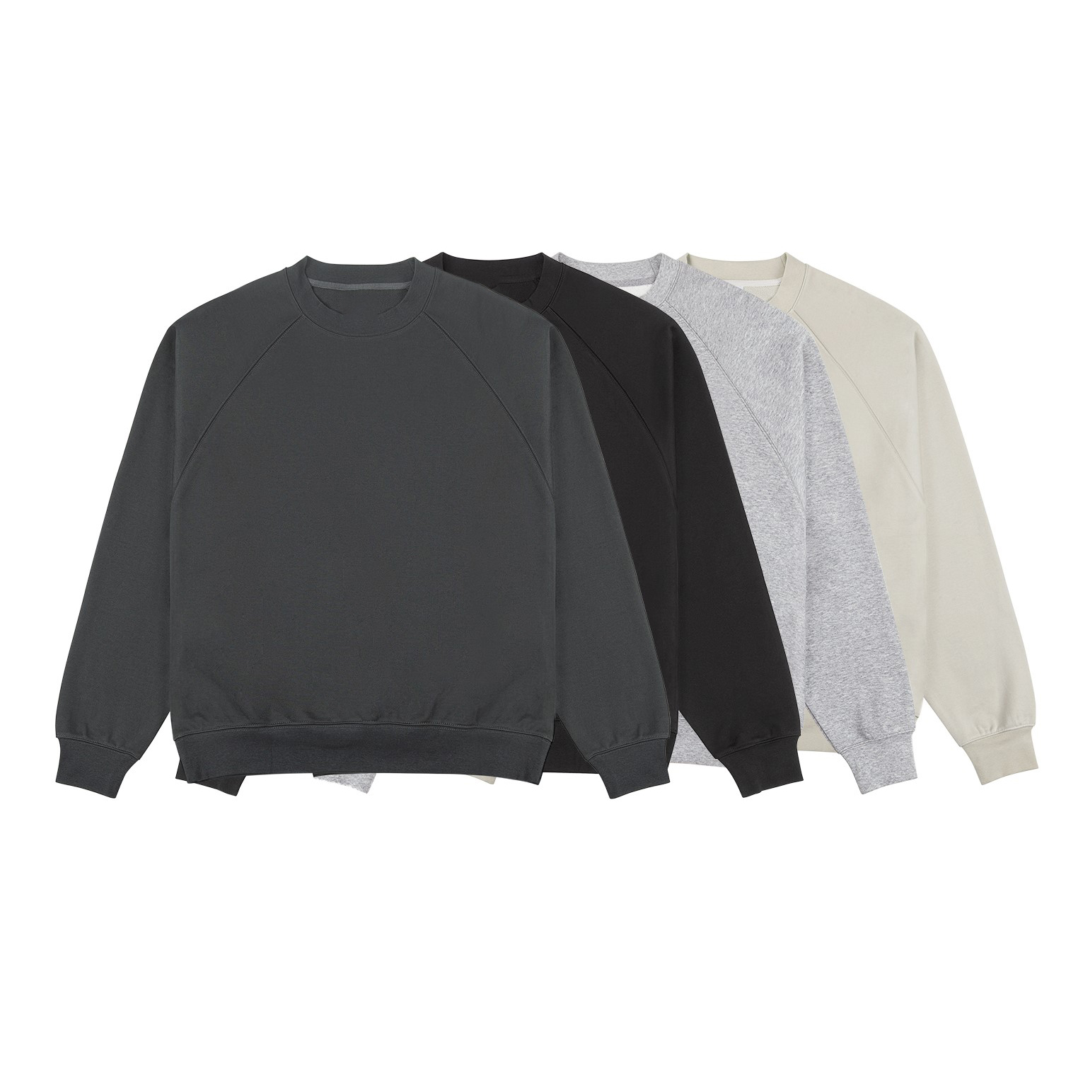 Custom plain 100% cotton high quality french terry heavyweight oversized blank men hoodies