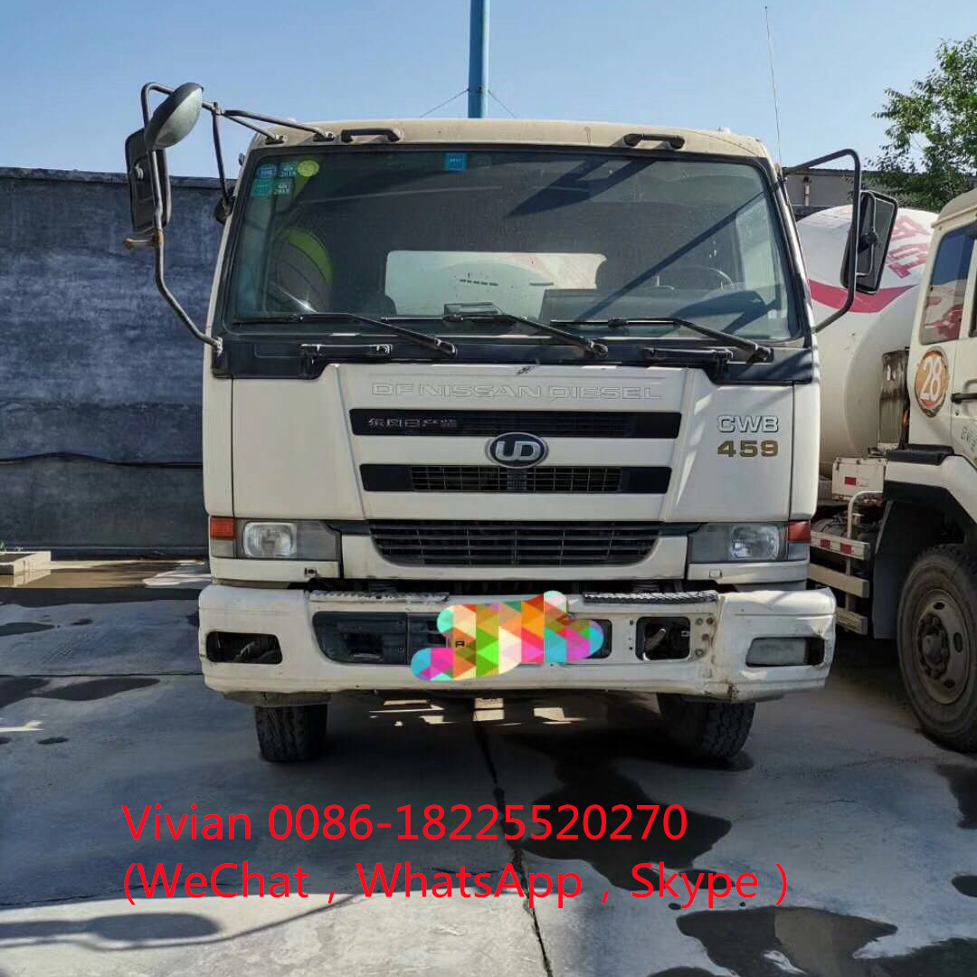 Original concrete mixer used Nissan Ud diesel truck for sale
