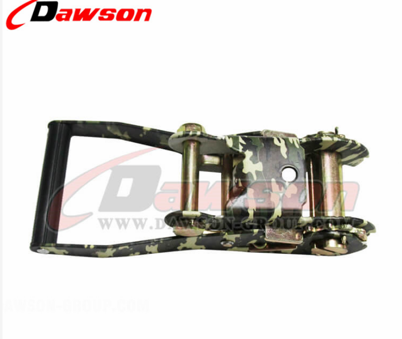 50MM 5T Military Camouflage Heavy Duty Ratchet Buckle for Cargo Lashing Strap