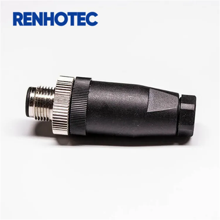 Temperature Transmitter D-Code Female / Male Low Priced Price Industrial M12 4p Connector