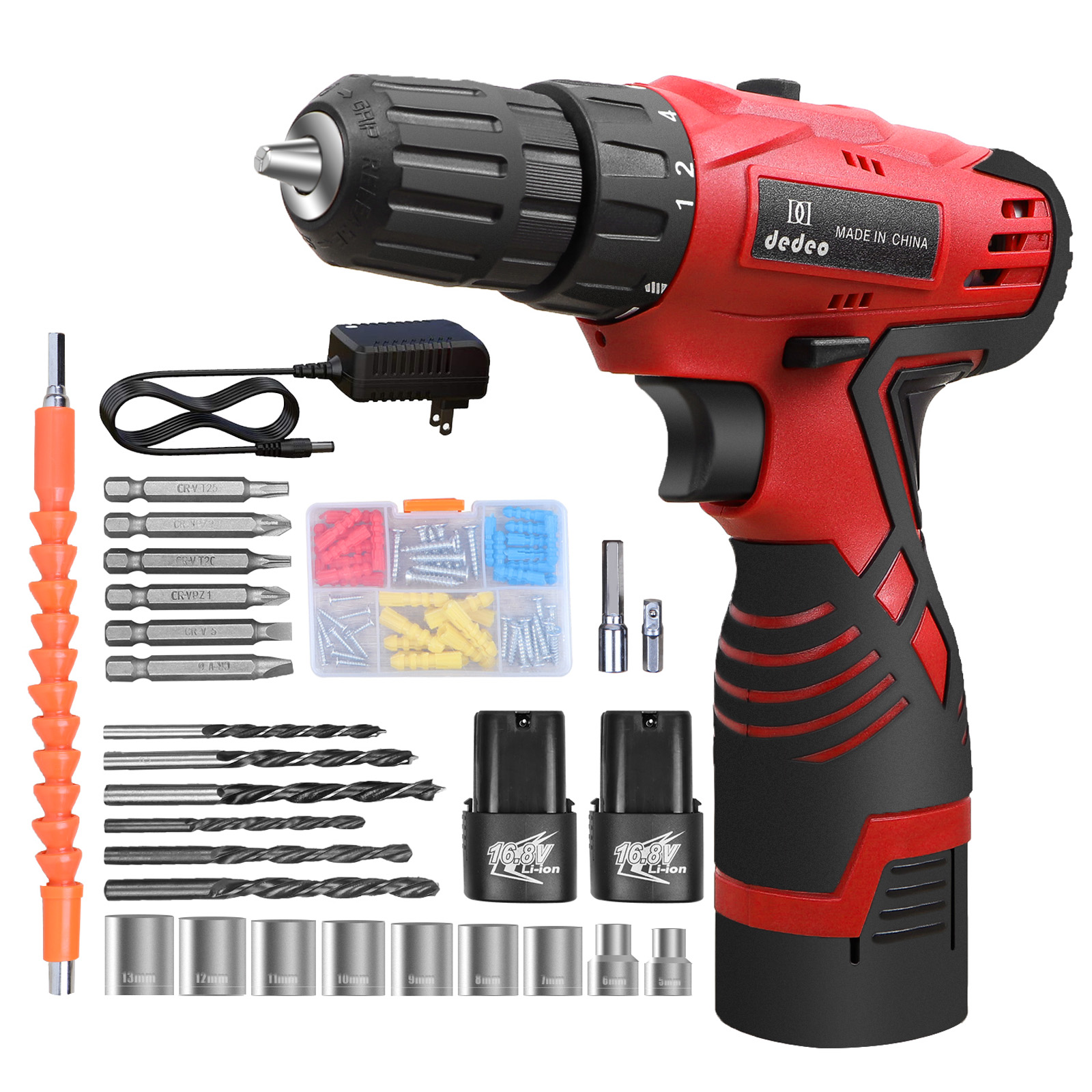 Power Tools Sets Toolbox Case Packing Household Use General Household Hand Tool Kit Set Impact Cordless Drill