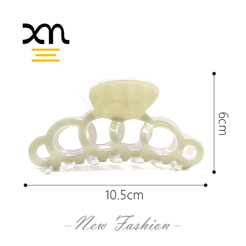factory wholesale acetate hair claw clips for women korean designer thick hair claw clamp fancy plastic large claw hair clip