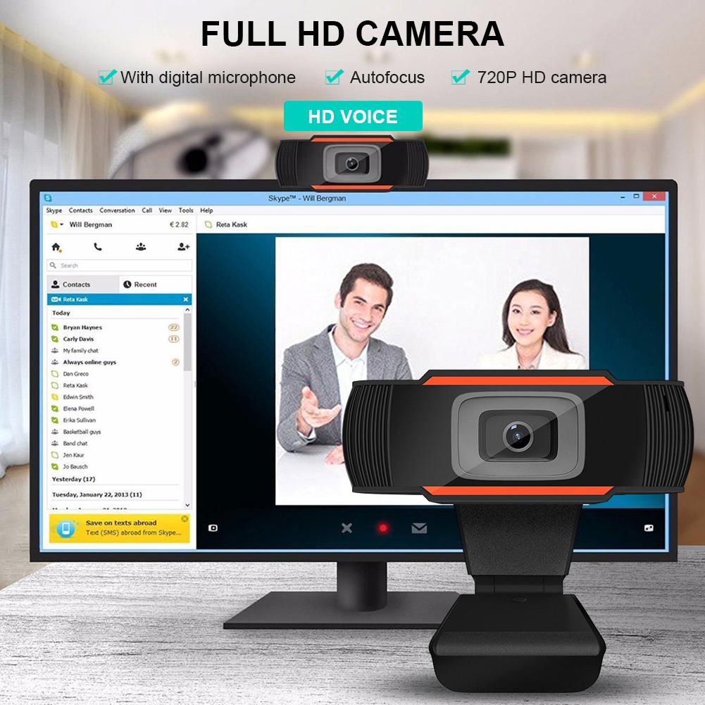 Горячая продажа веб-камера 720 hd Автофокус usb webcamera ПК ноутбук для видео чата встречи