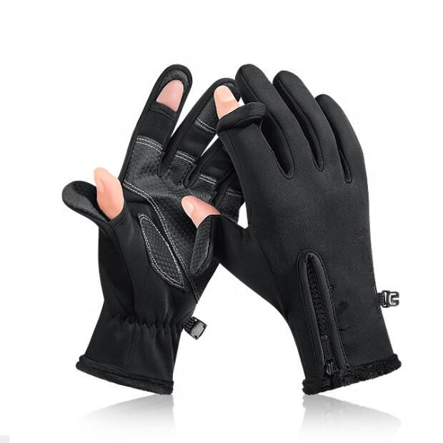 Outdoor activities ice fishing convertible gloves touchscreen photography gloves for men women