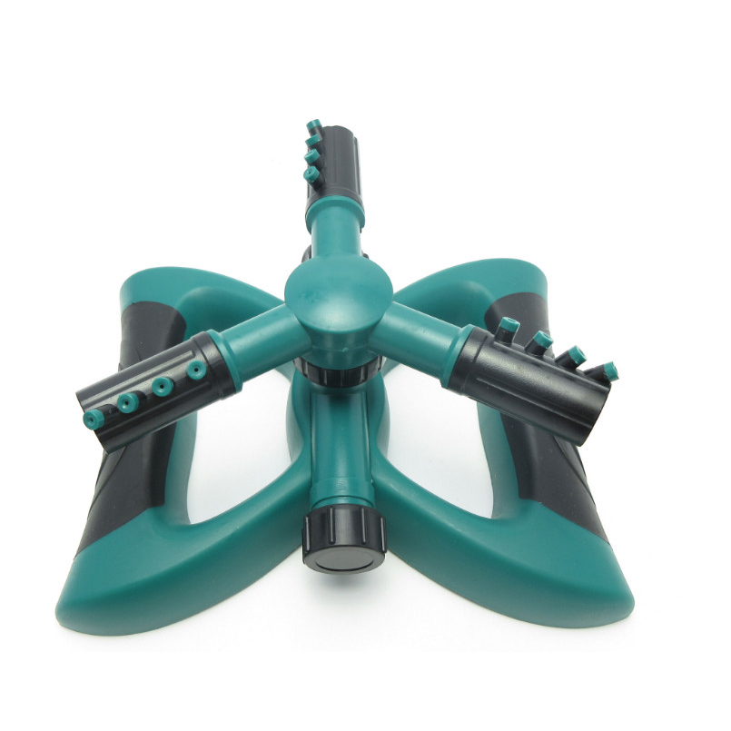 Garden Supplies Lawn Sprinkler Garden Sprinklers Water Durable Three Arm 360 degree Rotary Irrigation sprinkler head