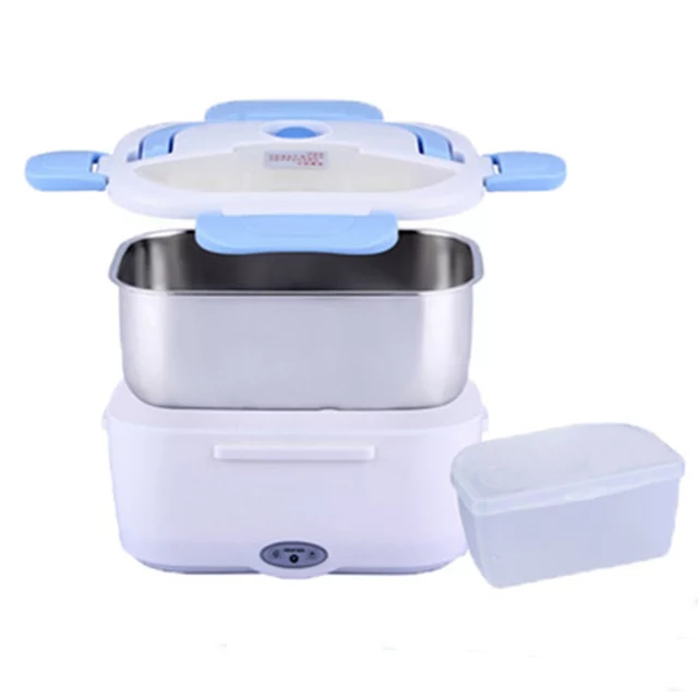 Portable Boxes Food Container Electric Heated Lunch Box Portable with Home