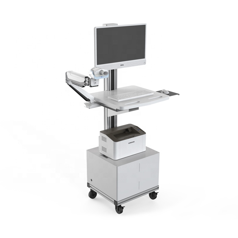 Digital Ultrasonic Pulmonary Function Testing Trolley Spirometer