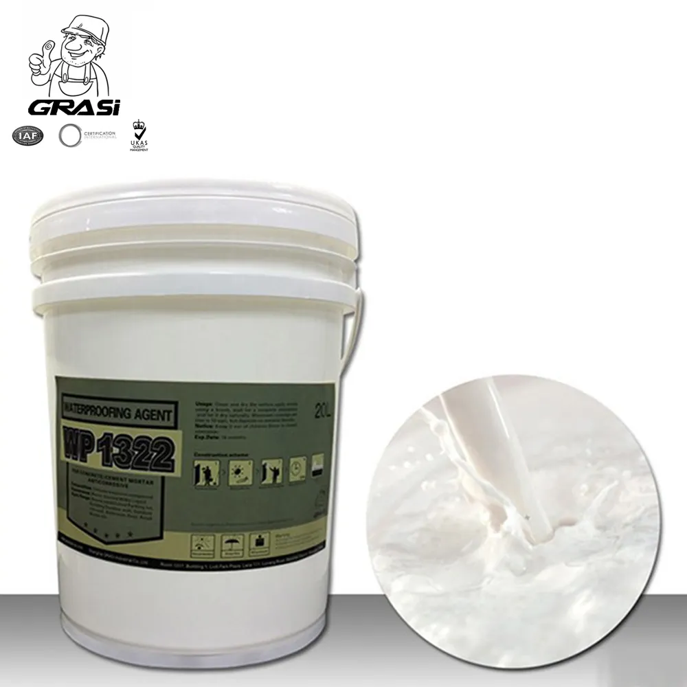 WP1322 Anti-mildew Bathroom Sealant Fungus Proof Silicone Sealant Concrete Waterproof Paint Or Primer for Roof of Warehouse