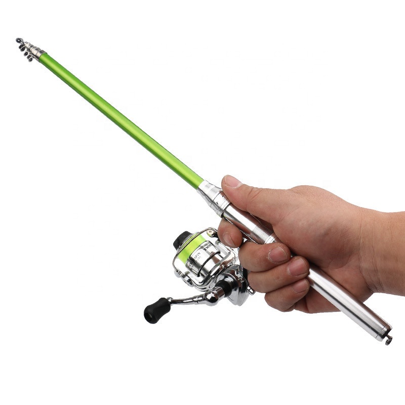 Mini Combine To Become One Fishing Rod Set Ice Fishing Rod