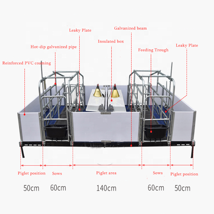 High quality pig farrowing crate,pig poultry cage,pig farm equipment