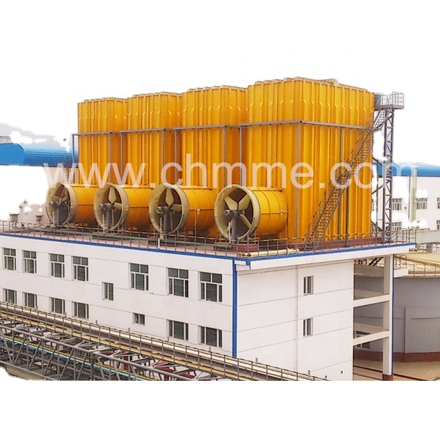 CHMM Acid mist collecting and electrolyte cooling system of electrowinning workshop