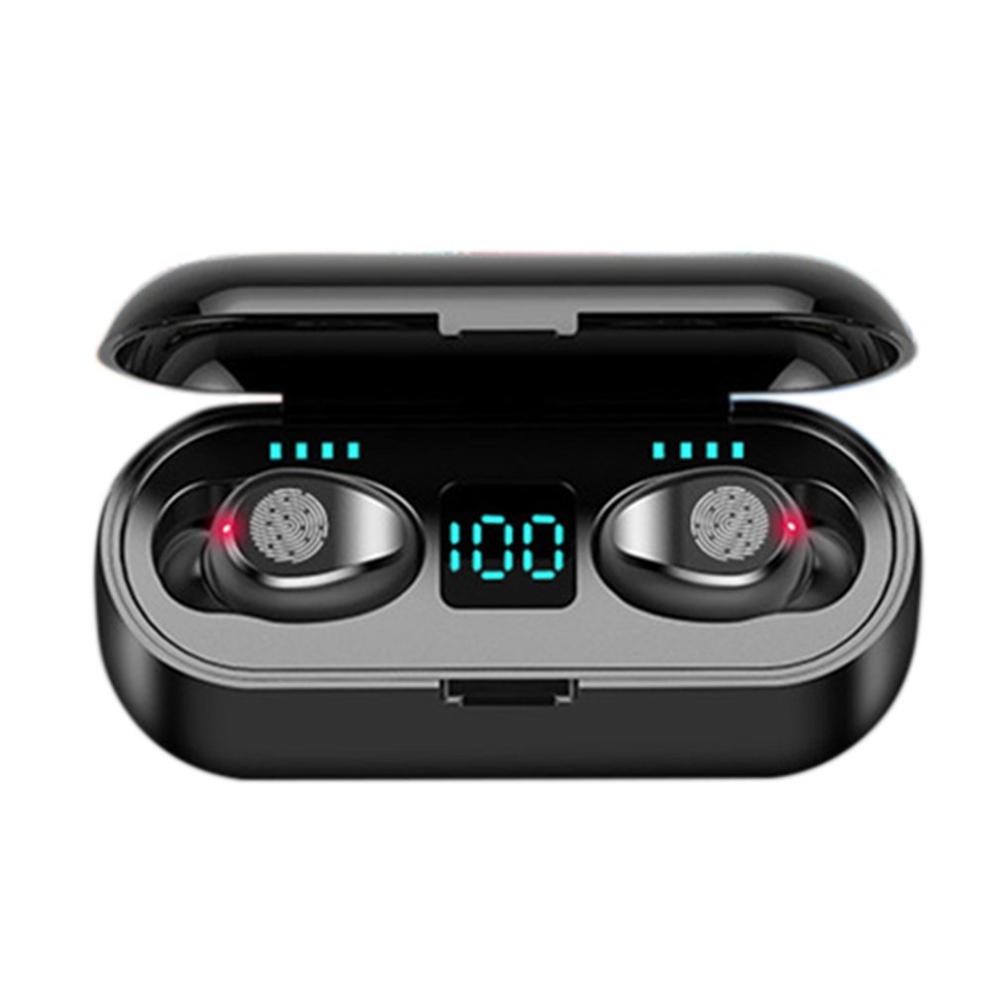 Smart Touch спортивные водонепроницаемые наушники с басами Hifi Беспроводные наушники с шумоподавлением Bluetooth наушники с зарядным чехлом