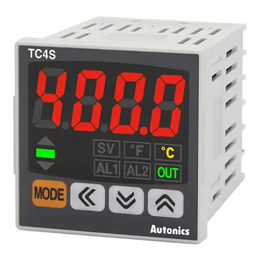 pt100 Temperature controller Instruments TC4S-14R cUL approved Autonics square PID