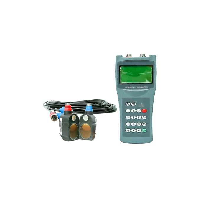 AOBO ultrasonic flow meter sensor water ultrasonic flow meters clamp on handheld ultrasonic flow meter with trans