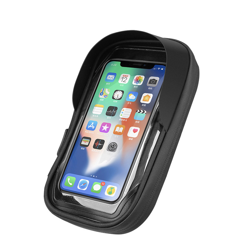FLYFIT Custom Motorcycle Handlebar Bike Phone Holder Bag For Bike Bicycle Mobile Phone Holder