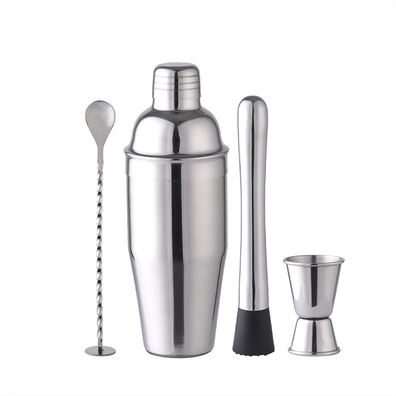 Bars 4pcs Wine Set For Boston Shaker With Strainer And Jigger