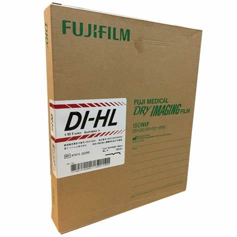 14x17 Лазерная рентгеновская пленка FUJI DI-HL (14x17 ")/(35x43 см) медицинская лазерная пленка fuji сухая пленка