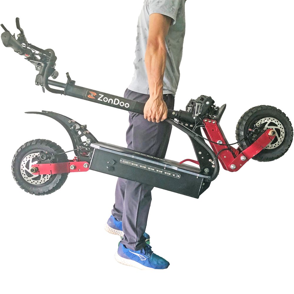 Off road electric scooter ZonDoo ZO01 2400W dual motor fast speed EU warehouse dropshipping for adults
