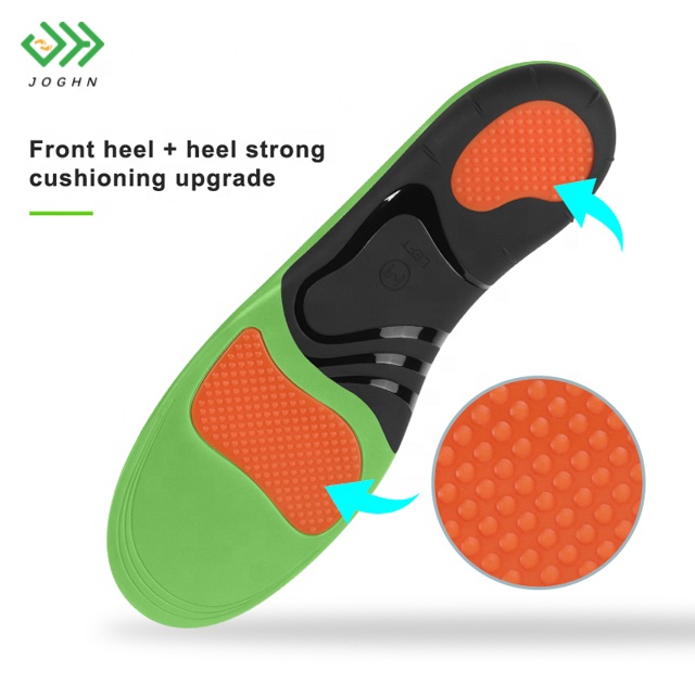 JOGHN GEL Foot Orthopedic Wraps Support Plantillas Para Zapatos Arch Support Shoe Insert Orthotic Sports Insole