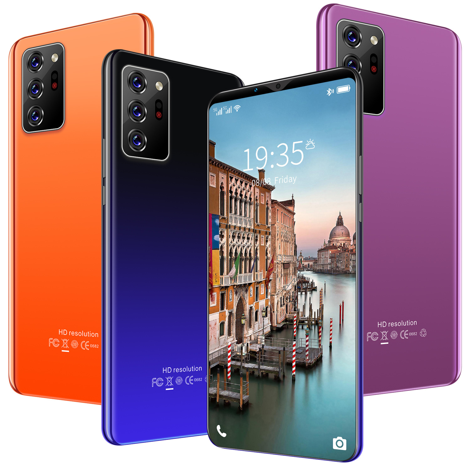 Promotion Price 2021 Wholesale Smartphone 6GB+128GB 6.1 inch Note30 Plus Full screen Mobile Phones