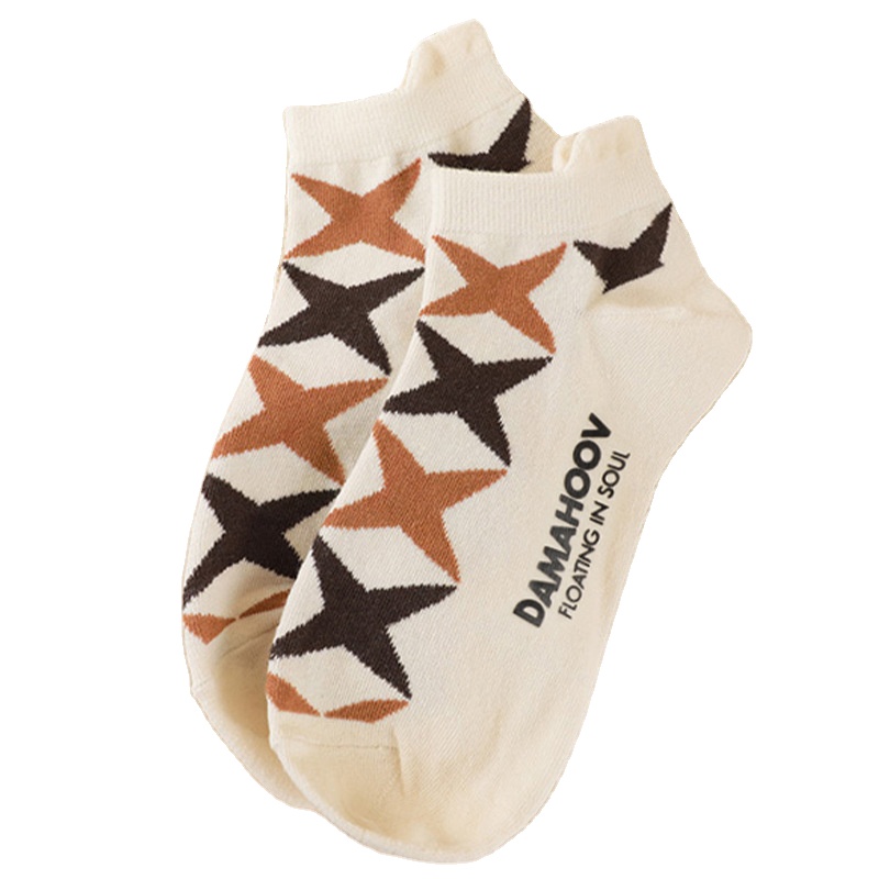 Summer stocking new thin section simple leisure boat socks pure cotton socks female anti-wear shallow mouth Japanese custom-made