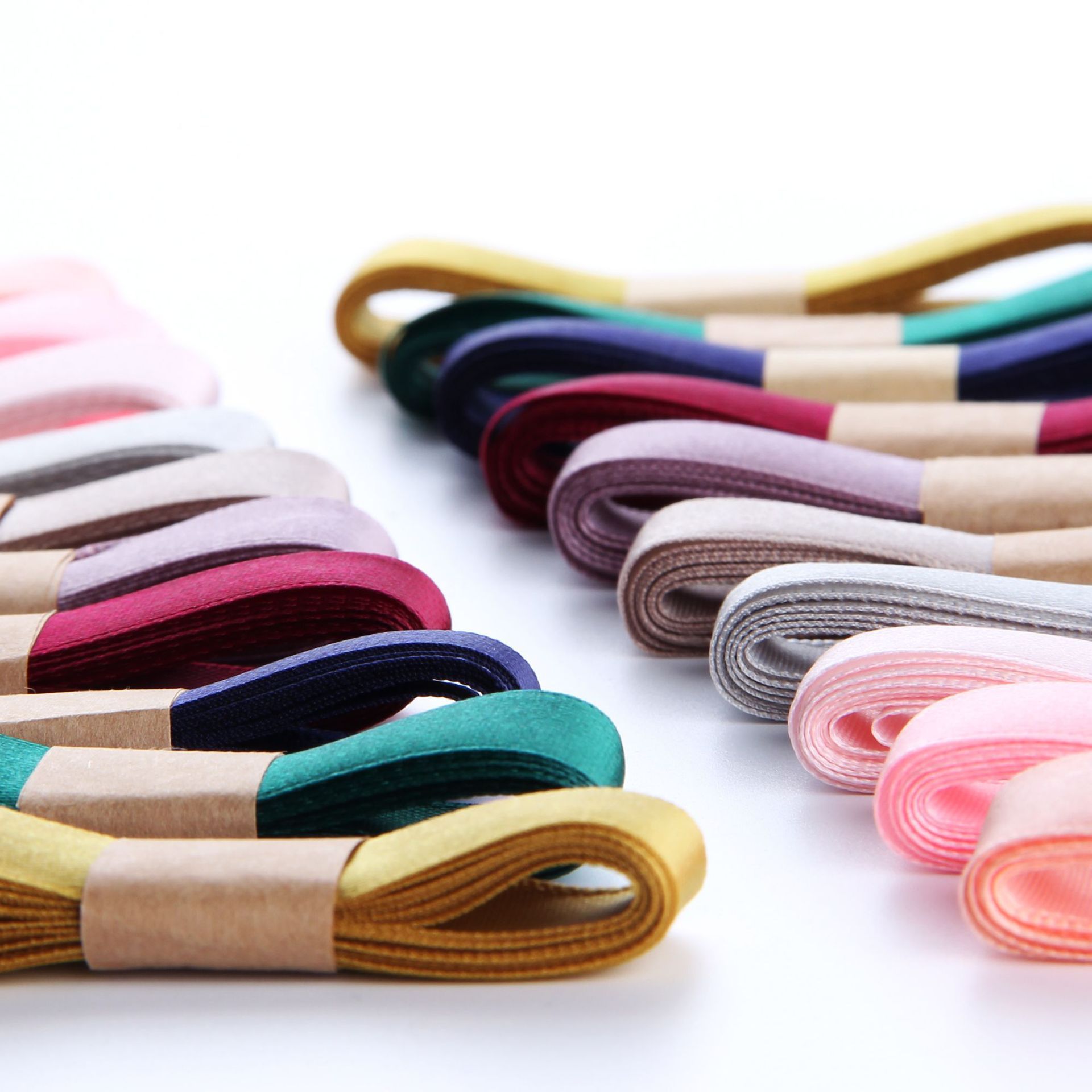 1.5cm double sided ribbon Gift box Packaging Ribbon Gift wrap Satin ribbon