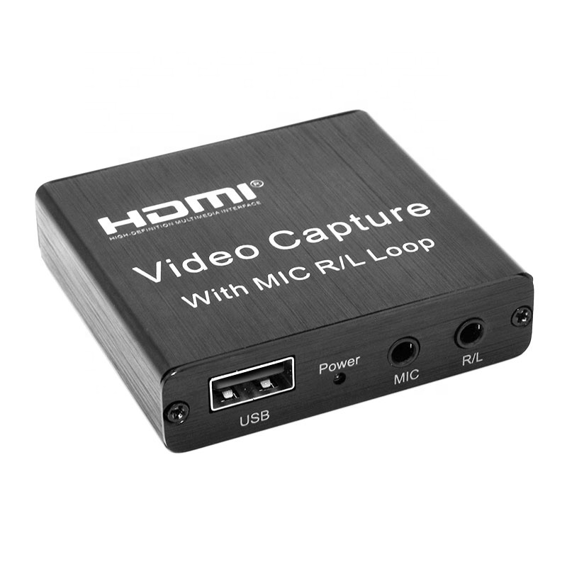 Полный HD-MI аудио-видео карта захвата для игрового использования USB карта видеозахвата