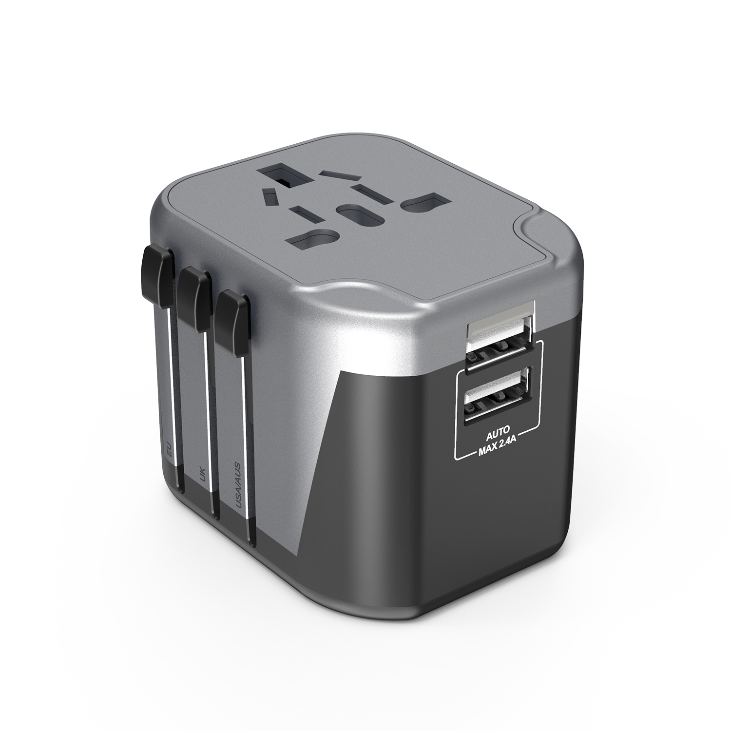 Портативный USB адаптер разъем универсальный ЕС AUS Великобритания США plug Путешествия зарядное устройство