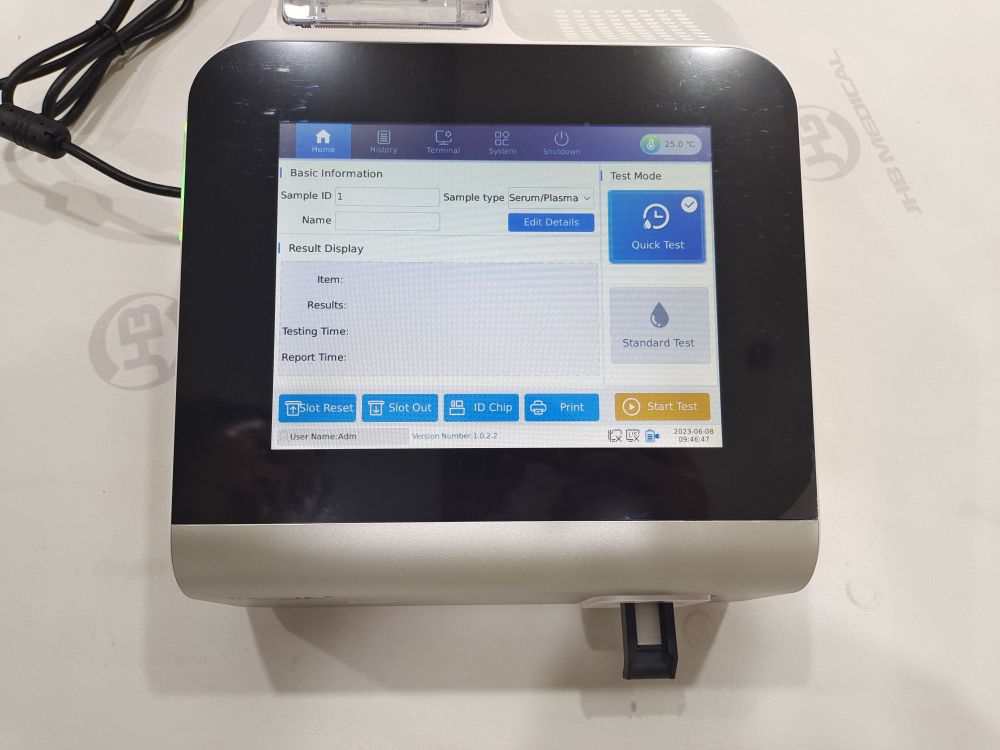 Wondfo Finecare FIA Meter II Plus SE FS-114 Fluorescence Immunoassay Analyzer HbA1c TSH FT3 FT4 PSA Test Kits