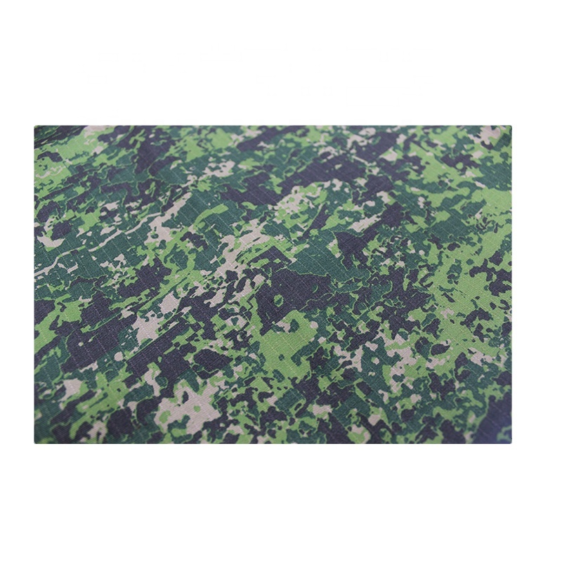 Polyester and cotton Military Digital Printed Camouflage Fabric For Philippines