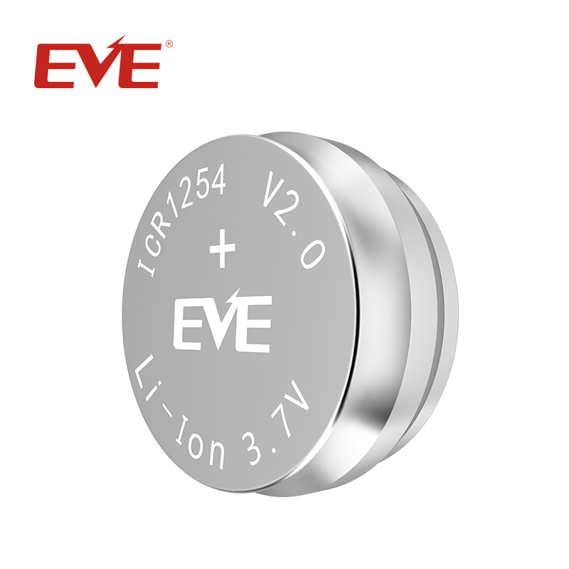 TWS-гарнитура EVE ICR1254 с синими зубьями, литий-полимерные батареи 3,7 в, батарея для телефона с маленькой кнопкой, литий-ионная батарея