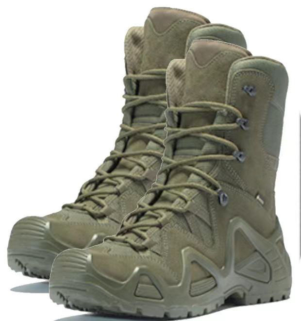 Custom Shoes Oxford Outdoor Sport Waterproof Desert Combat Hiking Bot Combat Black Tactical Boots For Men