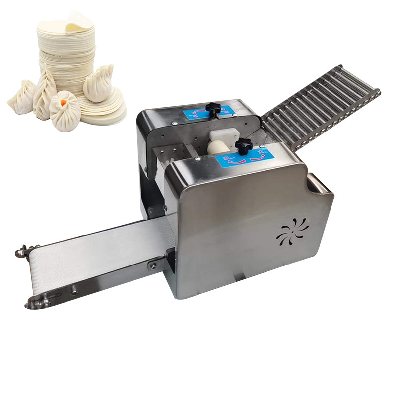 High output spring roll momo sheeter dumpling wrapper making machine from China factory
