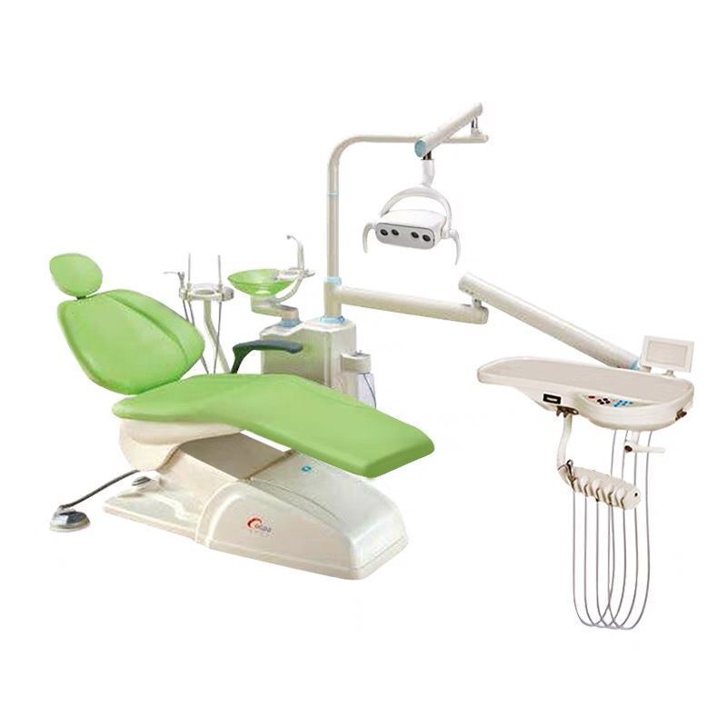 Electric Comprehensive Dental Treatment Chair with Steel Oral Table for Gum Care and Machine Use