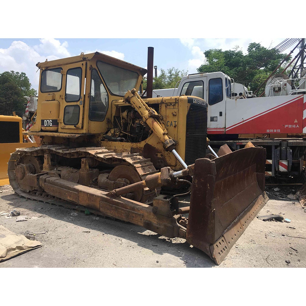 Used Cat D7g Bulldozer with winch Caterpillar D7G Crawler Tractor with winch