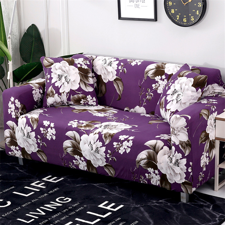 Wholesale design classic easy fitted sofa couch slipcover 3 seater Elastic Stretch environmental protective cover for sofa