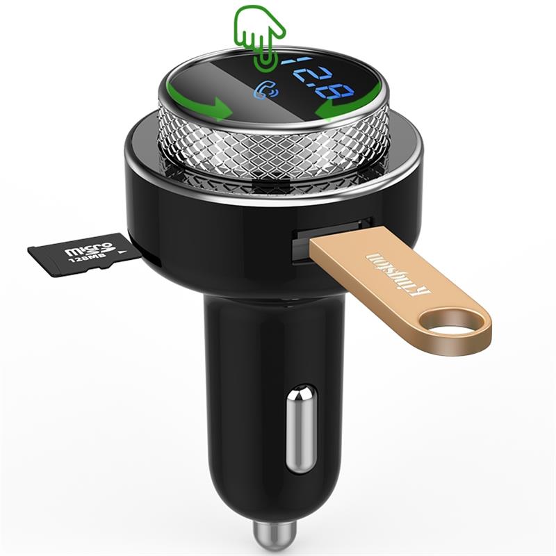 1 образец ОК, Прямая поставка, лидер продаж 2021 amazon, автомобильное bluetooth устройство, usb-адаптер, комплект громкой связи, fm-передатчик, mp3-плеер