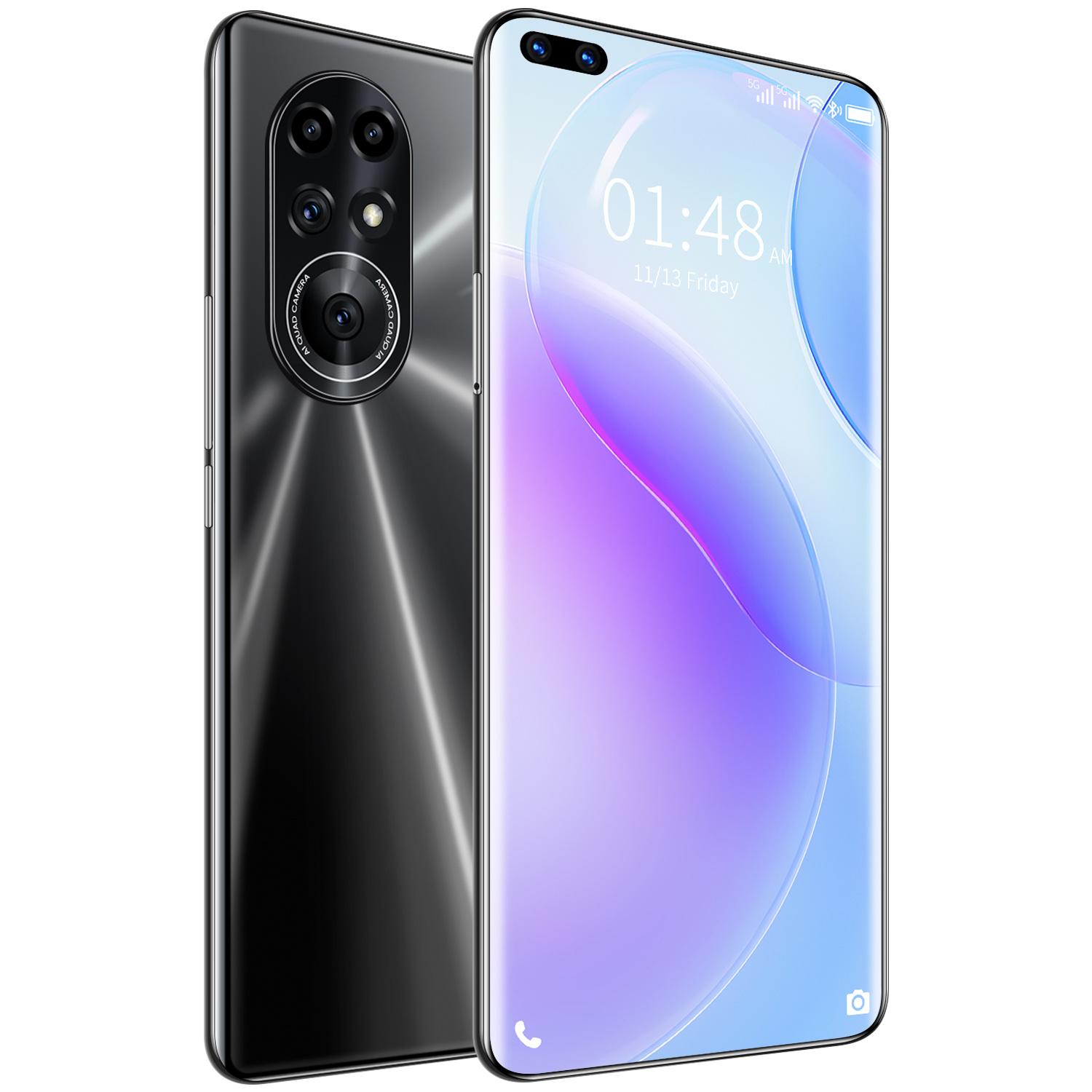 Novo 8 Pro Mobile Phone 512GB Face Recognition Fingerprint Unlock Cell phone Support Dual Card Dual Standby Smart Phone