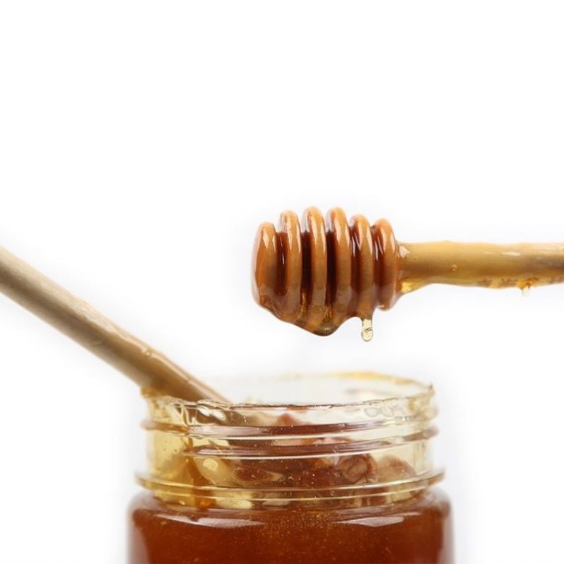 Wholesale 1pc Practical Long Handled Wooden Honey Spoon Mixing Dipper Stick For Honey Jar Supplies Kitchen Tools
